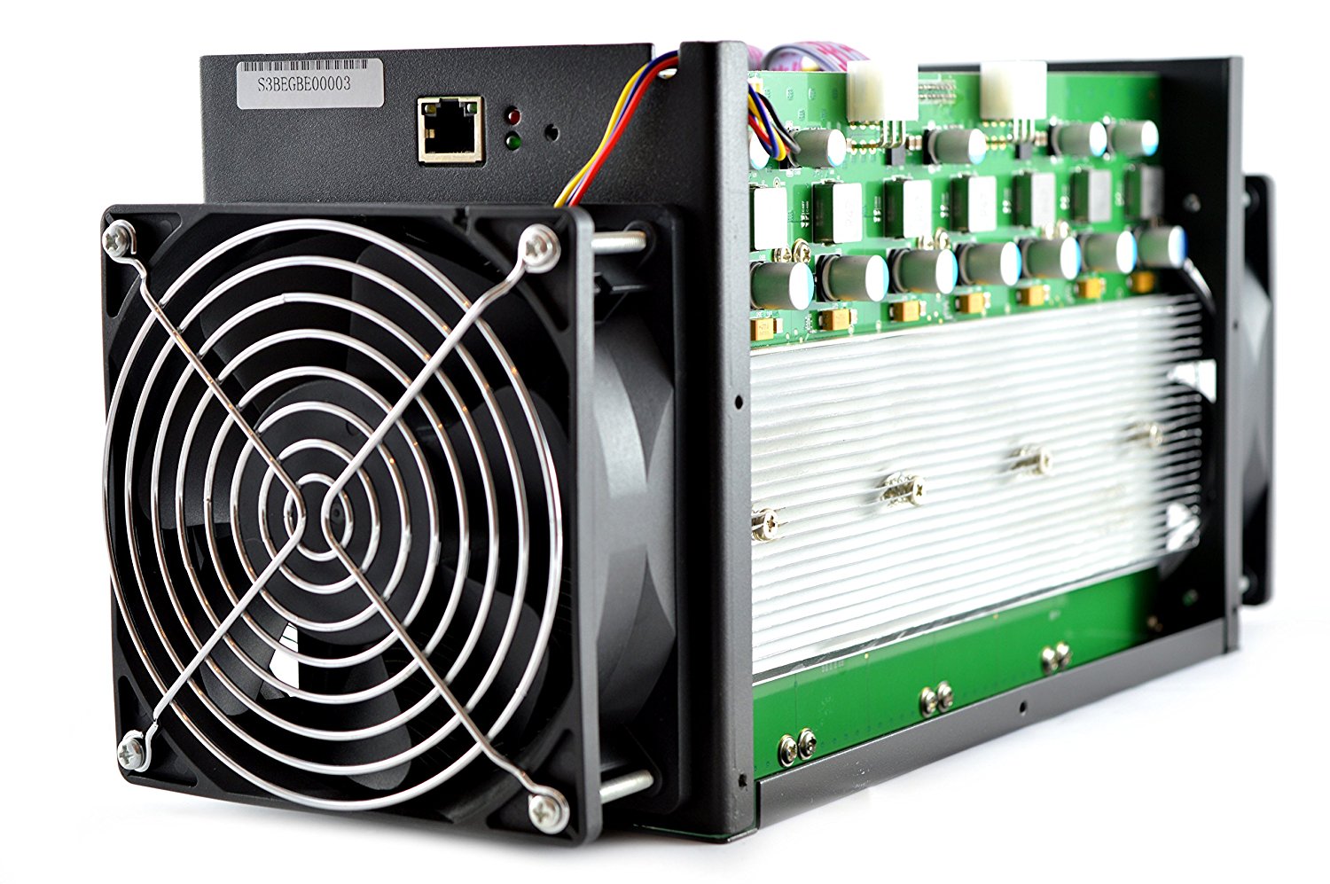 ťaženie Bitcoinov - asic antminer