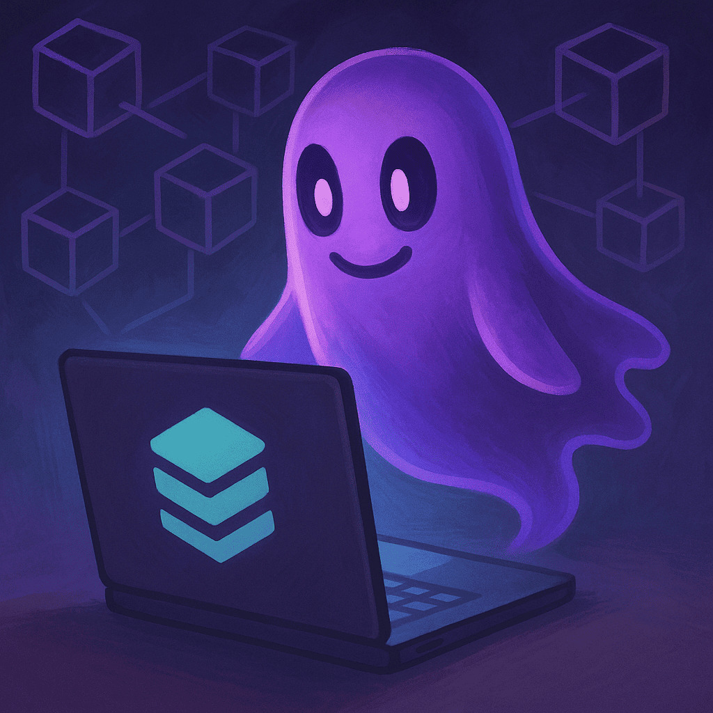 Ekosystémová peňaženka Solana Phantom získala 109 miliónov dolárov Digitálna maľba s futuristickým fialovým charakterom pripomínajúcim ducha v svete inšpirovanom Solana blockchainom.