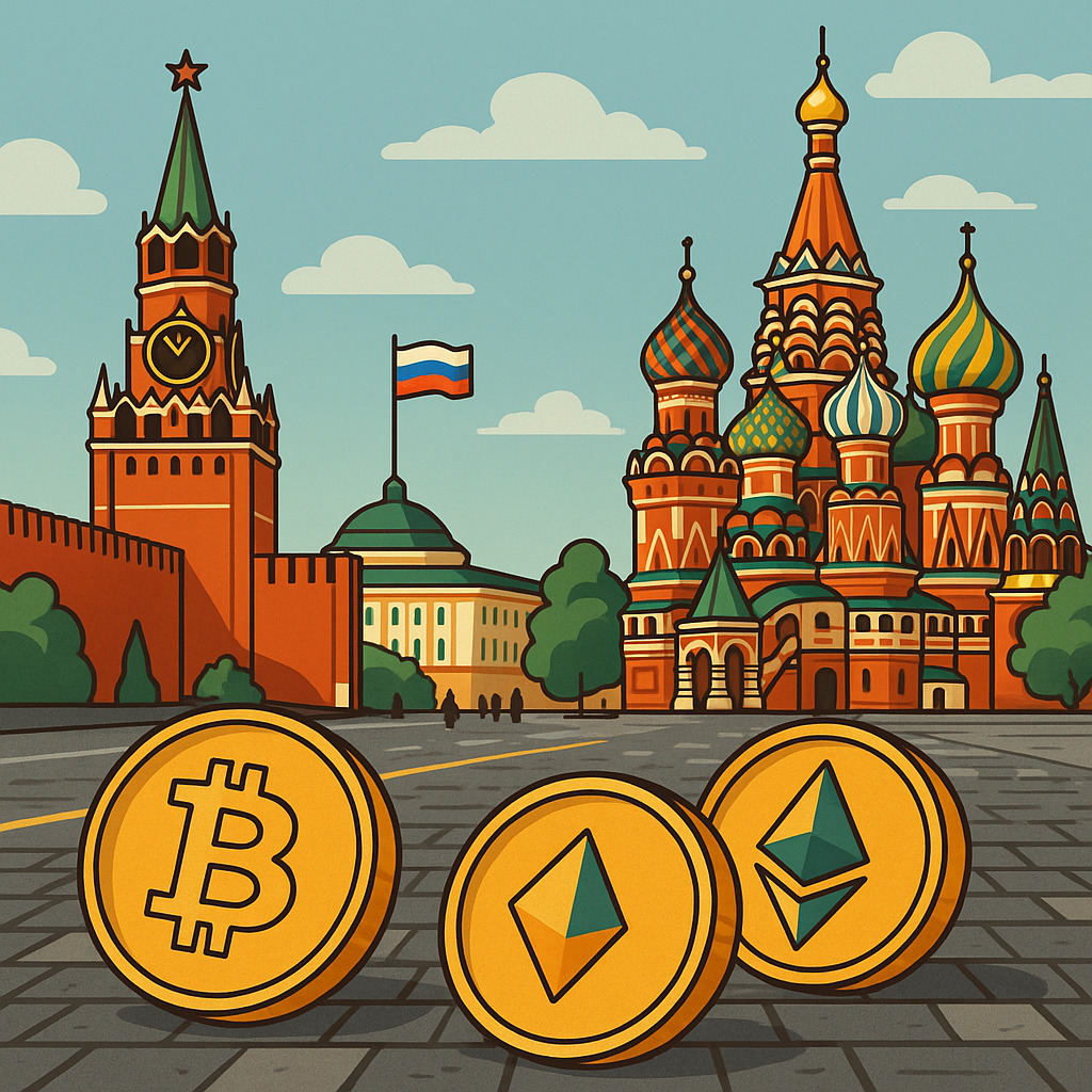 Správa ruskej centrálnej banky skúma miesto kryptomien vo finančnom systéme