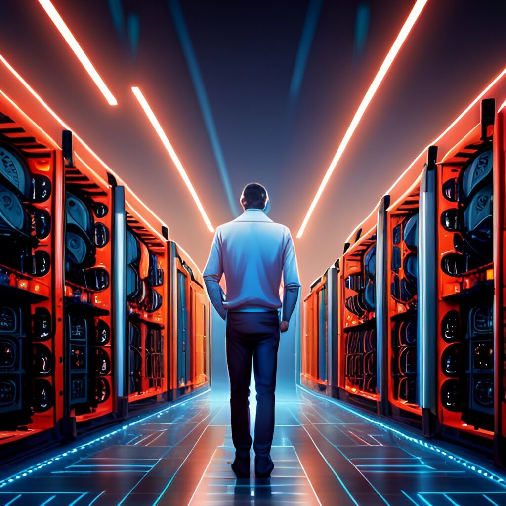 Bitcoinoví mineri. Zdroj: Cryptopolitan Bitcoinoví mineri. Zdroj: Cryptopolitan