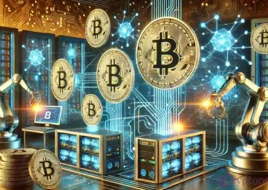 Umelá inteligencia a ťažba kryptomien. Zdroj: Cryptonomist Umelá inteligencia a ťažba kryptomien. Zdroj: Cryptonomist