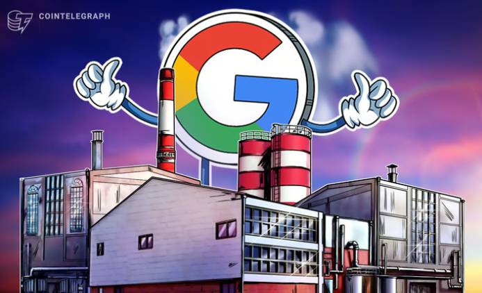 Google a revolúcia ťažby kryptomien. Zdroj: Cointelegraph Google a revolúcia ťažby kryptomien