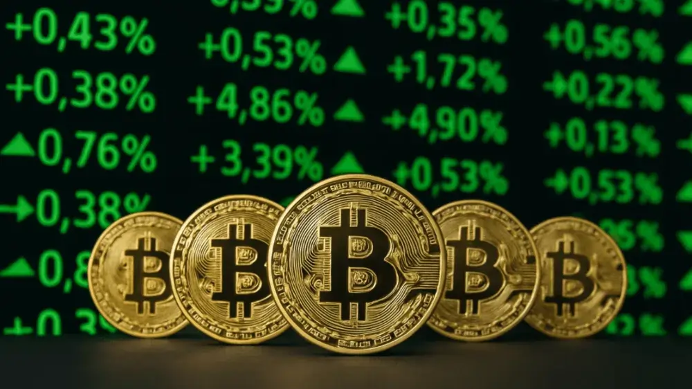 Bitcoin se připravuje na říjnový růst. Zdroj: sora.chatgpt.com Bitcoin se připravuje na říjnový růst