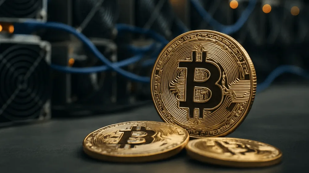 Bitcoin čelí rekordní náročnosti. Zdroj: sora.chatgpt.com Bitcoin čelí rekordní náročnosti