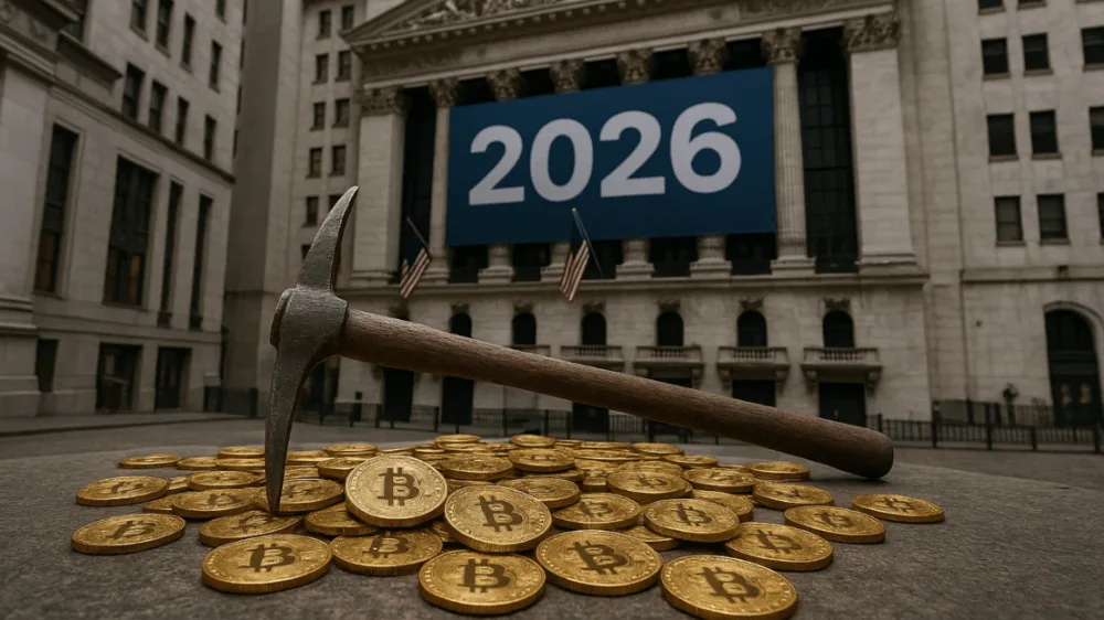 Ťažba Bitcoinu v roku 2026. Zdroj: sora.chatgpt.com Ťažba Bitcoinu v roku 2026