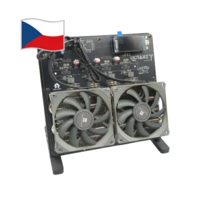 Výkonný ASIC miner NerdMiner NerdOCTAxe 9,6 THs na Bitcoin
