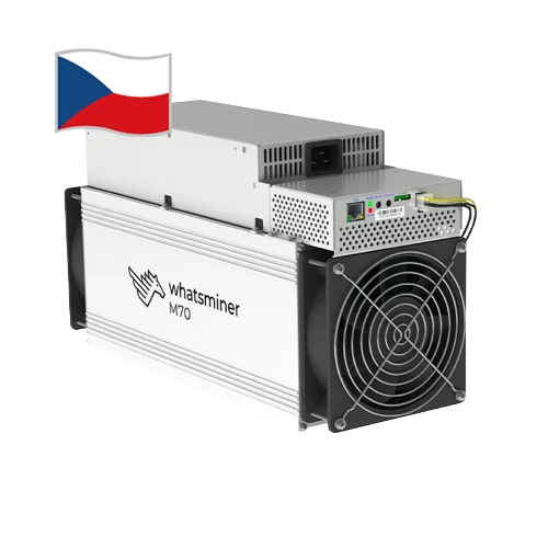 Výkonný ASIC miner Whatsminer M70S 226 THs na Bitcoin
