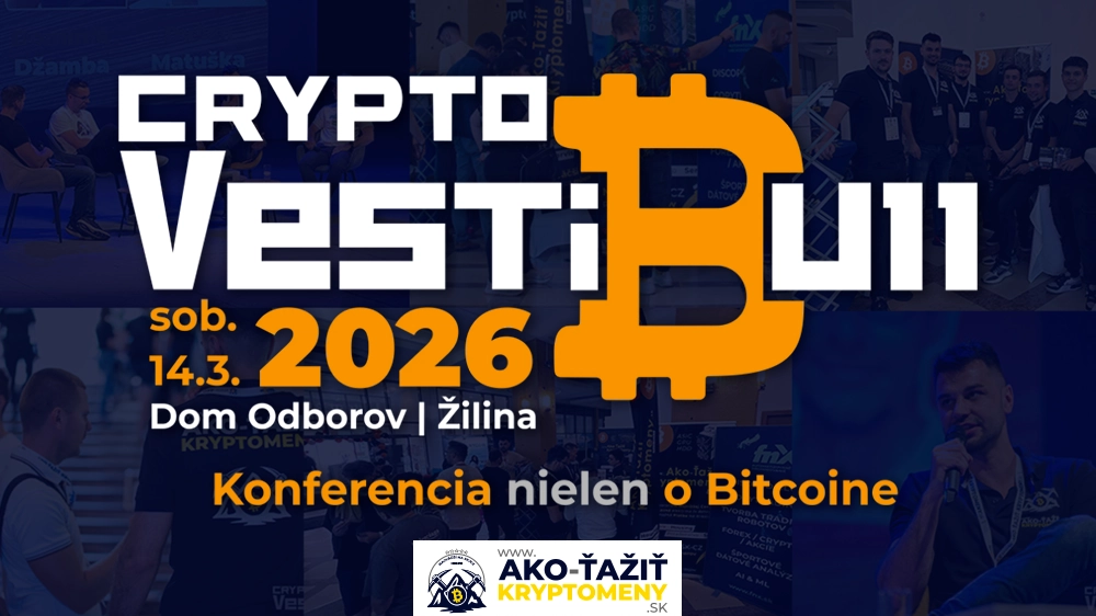 CryptoVestibull 2026 konferencia Zilina kryptomeny mining Pripravovaná konferencia CryptoVestibull 2026 o mining kryptomien v Žiline