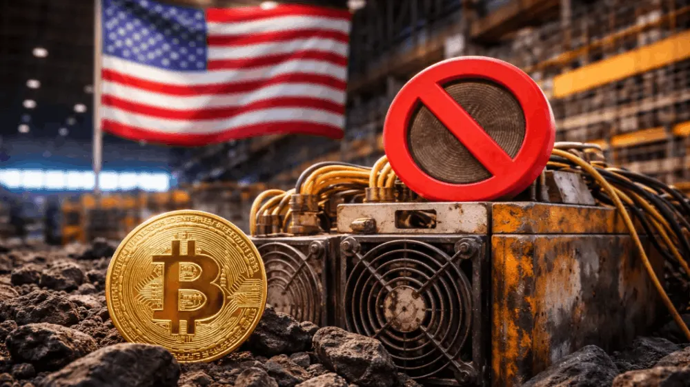 Ťažba kryptomien v USA