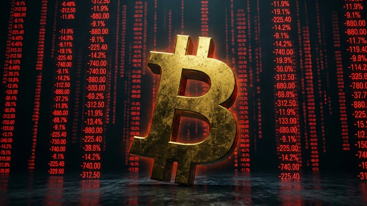 Bitcoin padol na 65 000 dolárov. Zdroj: gemini.google.com Bitcoin padol na 65 000 dolárov