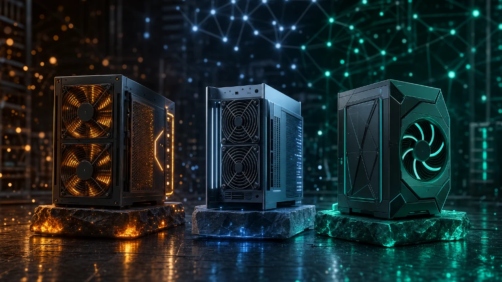 Těžba kryptoměn v roce 2026 – Bitcoin, Litecoin a Kaspa Zdroj: ChatGPT GPT 2.0 Porovnání těžby kryptoměn Bitcoin, Litecoin a Kaspa v roce 2026