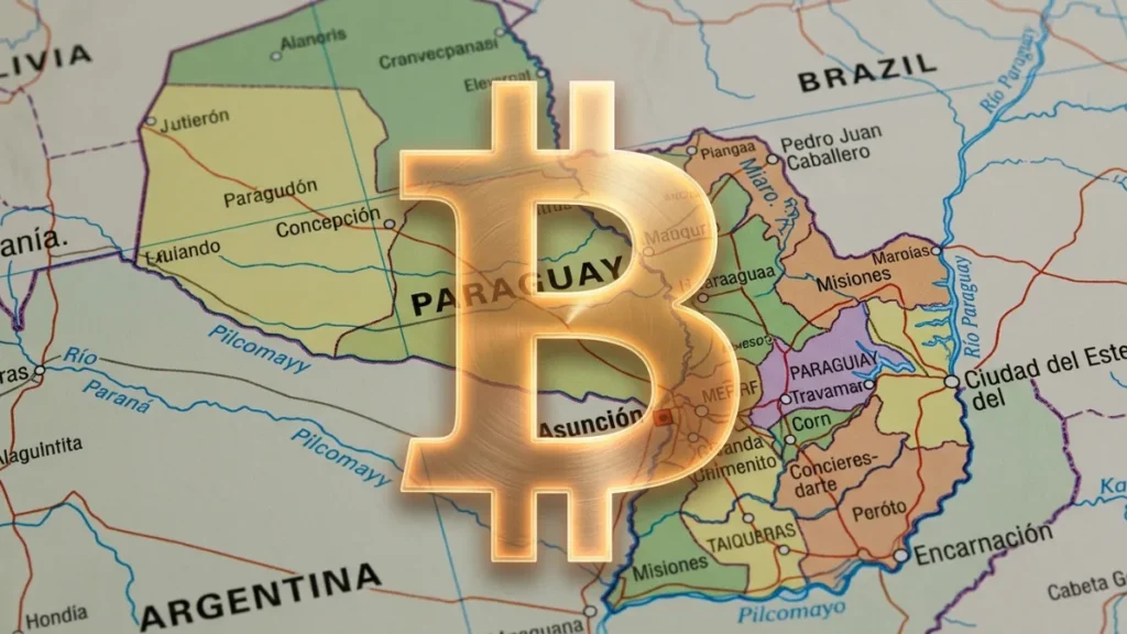 Paraguay a těžba BTC